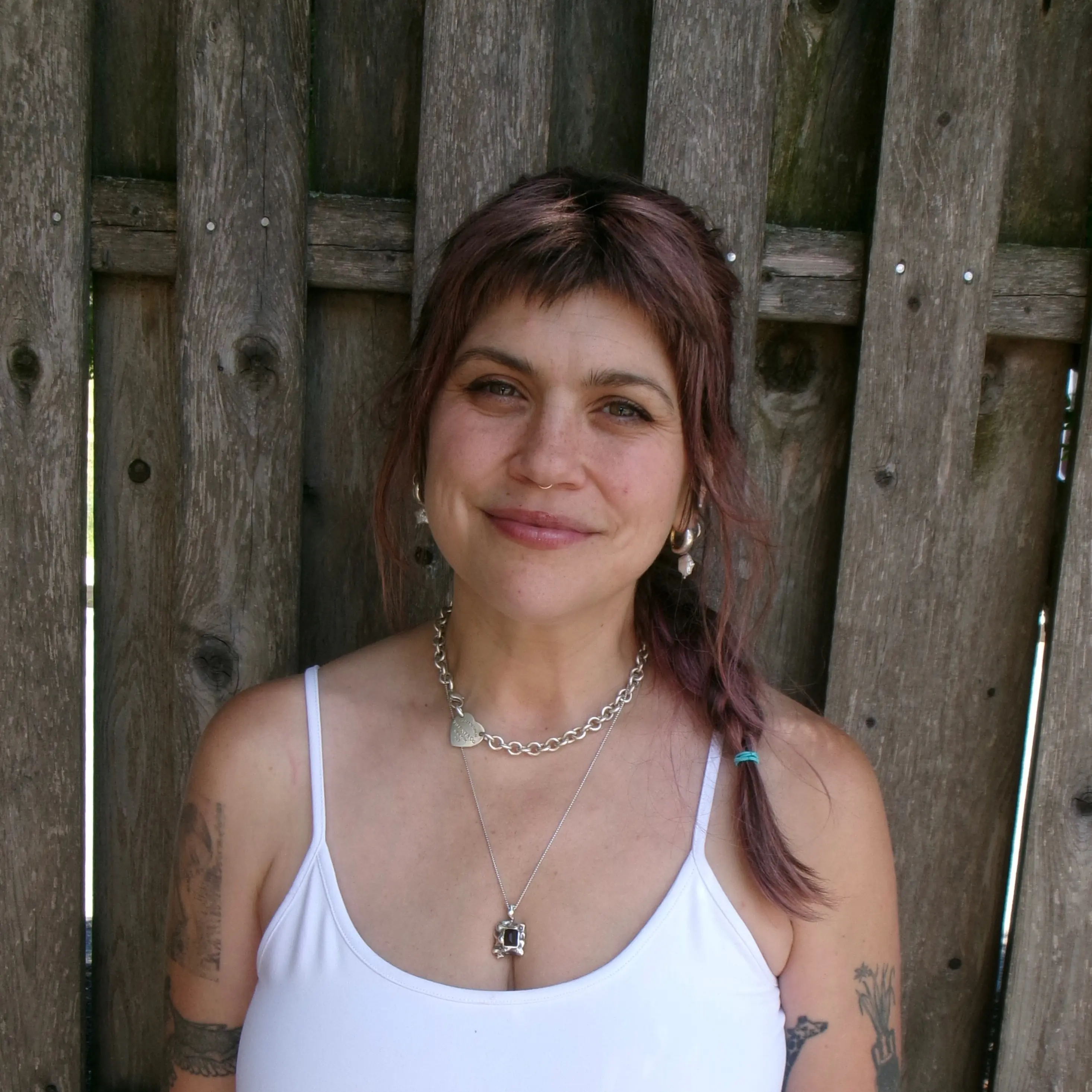Raina Murphy, handpoke tattoo artist at Raindear Tattoo in Beacon, NY
